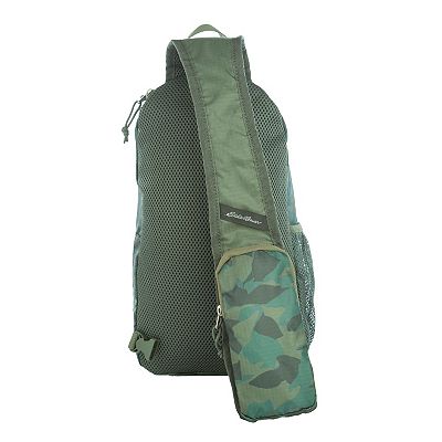 Eddie Bauer deals Camo sling 3.0 NWT stowaway packable