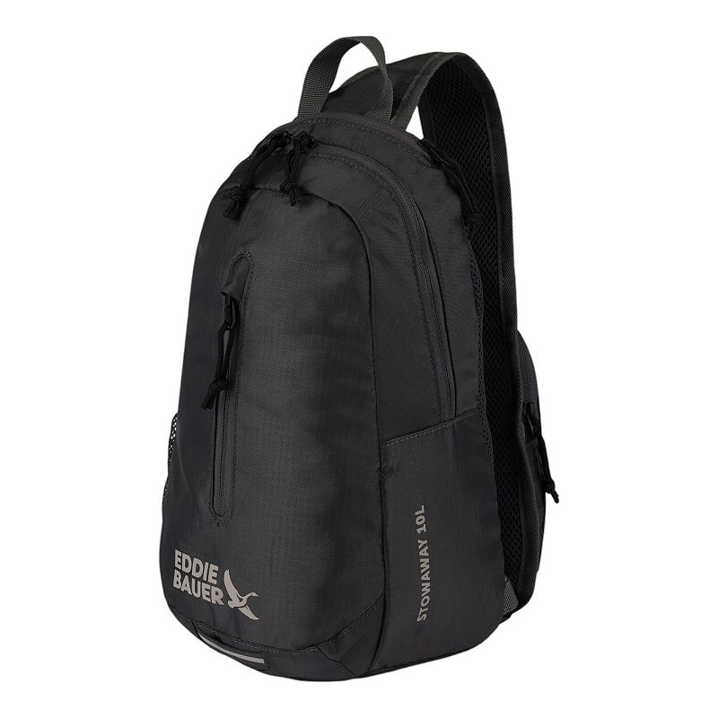 Eddie Bauer Stowaway Packable Sling 3.0 Bag, Dark Grey