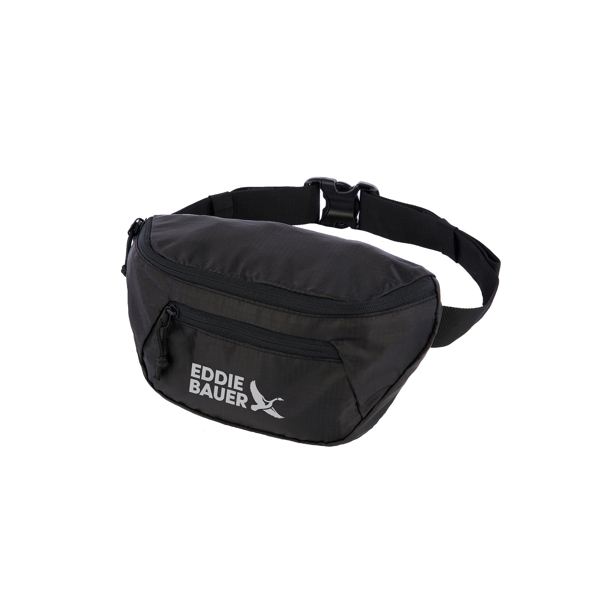 Eddie Bauer Stowaway Convertible Packable Waist Pack, Black