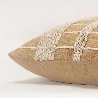 Rizzy Home Lucy Woven Stripe Throw Pillow
