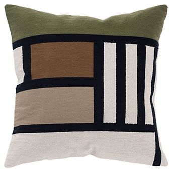 Rizzy Home Thea Cotton Throw Pillow