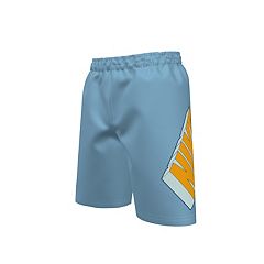 Boys ZeroXposur Surf Shorts/Swim Trunks, Size 5/6, Blue & Orange w/ Sharks