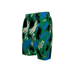 Big & Tall Nike Digi Swoosh Ombre 9 Swim Trunks