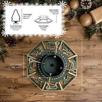 Ventray Christmas Tree Stand with Water Reservoir, Tree Base Holder for Real Trees