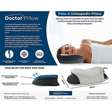 Relieves neck, shoulder and back pain