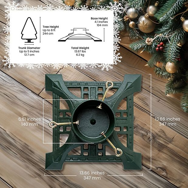 Christmas Tree Stand With Water Reservoir Top Treasures Christmas Tree