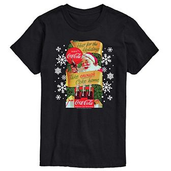 Big & Tall Coca-Cola Host The Holidays Graphic Tee