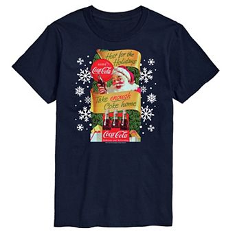 Big & Tall Coca-Cola Host The Holidays Graphic Tee