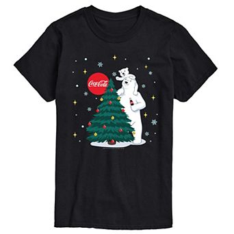 Big & Tall Coca-Cola Christmas Tree Graphic Tee