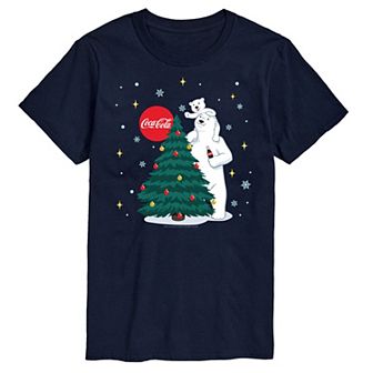 Big & Tall Coca-Cola Christmas Tree Graphic Tee