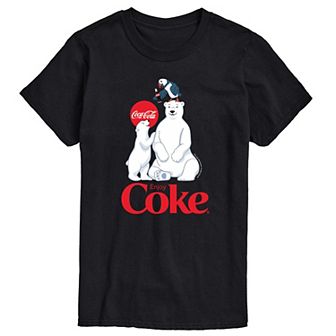 Big & Tall Coca-Cola Polar Bears Graphic Tee
