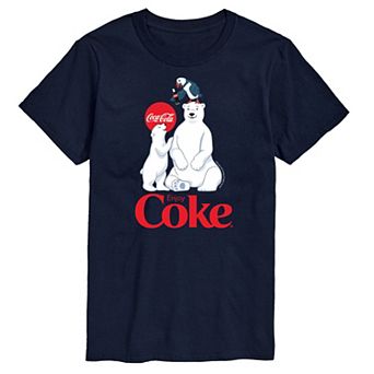 Big & Tall Coca-Cola Polar Bears Graphic Tee