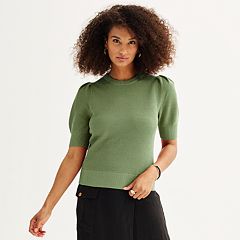 Kohls shop green sweater