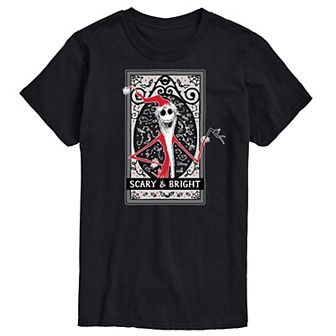 Men's Nightmare Before Christmas Scary Bright Tee