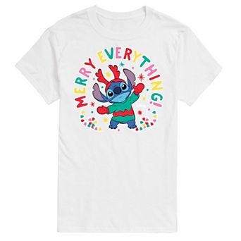 Disney's Lilo & Stitch Big & Tall Merry Everything Graphic Tee