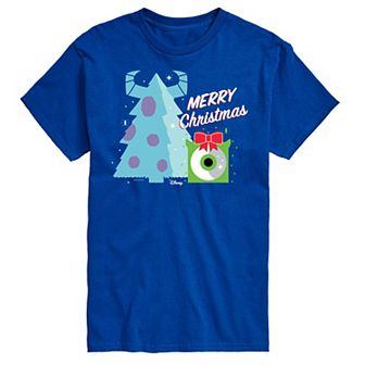 Disney / Pixar's Monsters Inc Big & Tall Merry Christmas Graphic Tee