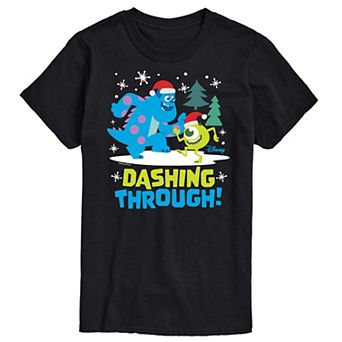 Disney / Pixar's Monsters Inc Big & Tall Dashing Through Graphic Tee