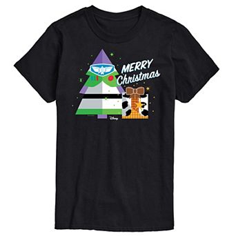 Disney / Pixar's Toy Story Big & Tall Merry Christmas Graphic Tee
