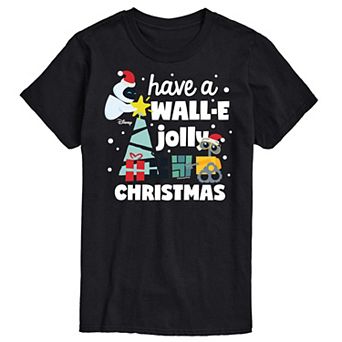 Disney's Wall-E Big & Tall Jolly Christmas Graphic Tee