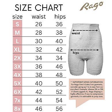 No Top Roll High Waist Extra Firm Leg Shaper