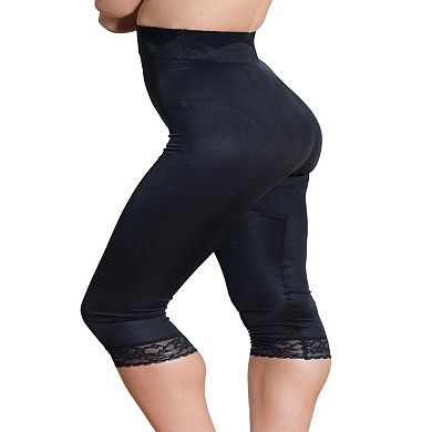 High Waist Medium Shaping Capri Pant
