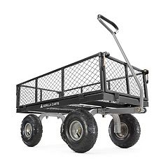 Gorilla Carts Steel Dump Cart Garden Beach Wagon, 1,200 Pound