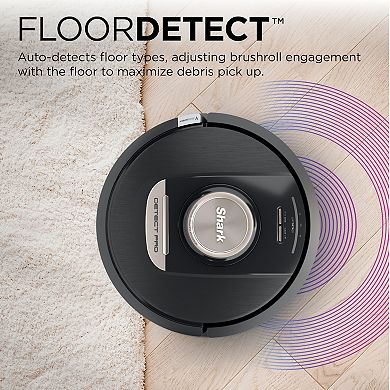 Shark® Detect Pro Self-Empty NeverStuck Tech WiFi Robot Vacuum with HEPA Bagless Base – RV2820AE