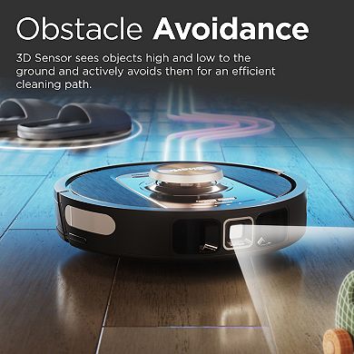 Shark® Detect Pro Self-Empty NeverStuck Tech WiFi Robot Vacuum with HEPA Bagless Base – RV2820AE