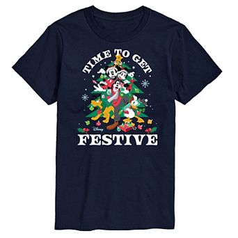 Disney's Big & Tall Time To Get Festive Graphic Tee