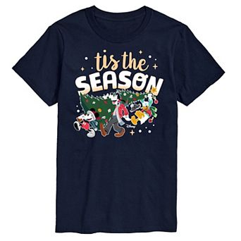 Disney's Big & Tall Tis The Season Graphic Tee