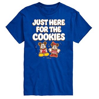 Disney's Big & Tall Just Here For The Cookies Graphic Tee