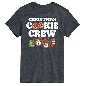 Disney's Big & Tall Christmas Cookie Crew Graphic Tee