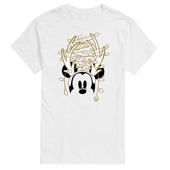 Disney's Big & Tall Mickey Antlers Graphic Tee