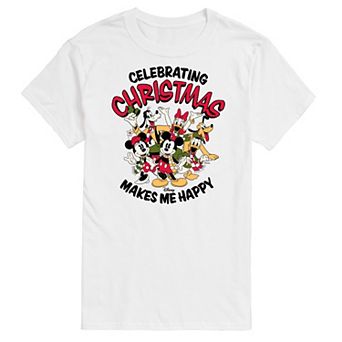 Disney's Big & Tall Celebrating Christmas Graphic Tee