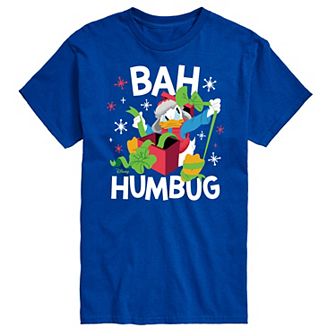 Disney's Big & Tall Donald Duck Bah Humbug Graphic Tee