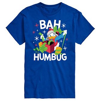 Disney's Big & Tall Donald Duck Bah Humbug Graphic Tee