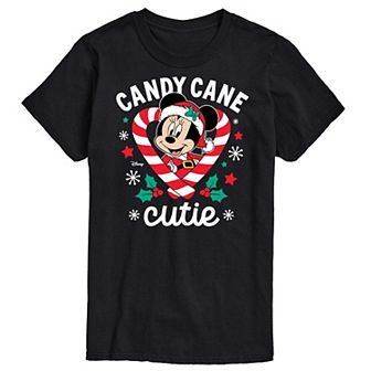 Disney's Big & Tall Minnie Candy Cane Cutie Graphic Tee
