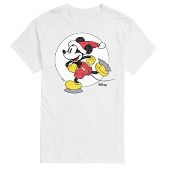 Disney's Big & Tall Mickey Skating Graphic Tee