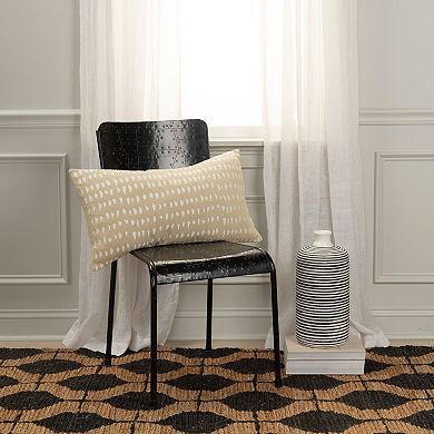 Rizzy Home June Lumbar Throw Pillow