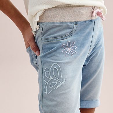 Girls 6-20 & Plus Size SO® Ribbed Tie-Waist Bermuda Shorts