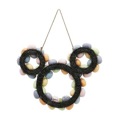 Disney's Easter Egg Mickey Shaped Wreath by Celebrate Together