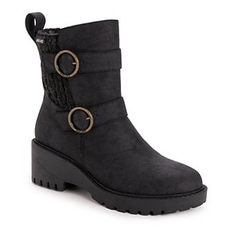 MUK LUKS Finley Faith Women's Ankle Boots