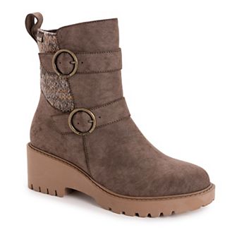 MUK LUKS Finley Faith Women's Ankle Boots