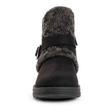 MUK LUKS Naomi Women's Ankle Boot Slippers