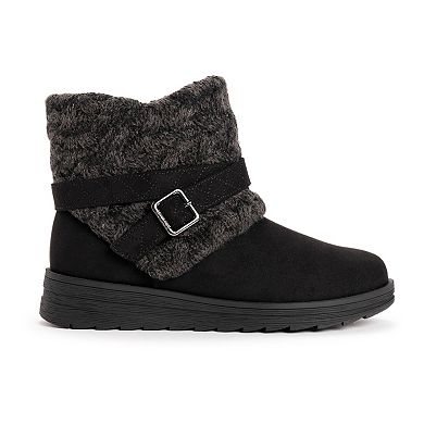 MUK LUKS Naomi Women's Ankle Boot Slippers