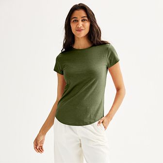 Women's Sonoma Goods For Life® Short-Sleeve Crew Tee