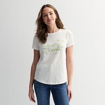 Women's Sonoma Goods For Life® Short-Sleeve Crew Tee