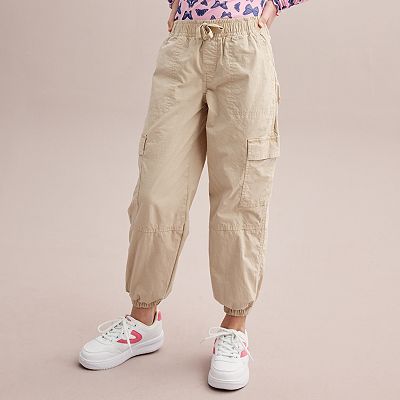 Girls 6 18 SO Pull On Cargo Jogger Pants in Regular and Plus