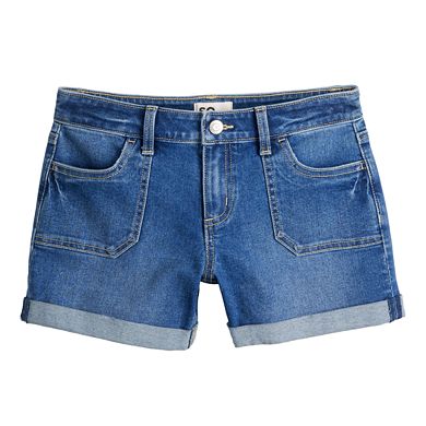 Girls 6-20 SO Utility Shorts in Regular and Plus