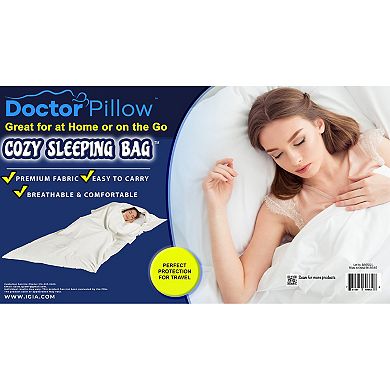 Dr. pillow my sleeping bag antimicrobial fabric sleeping bag